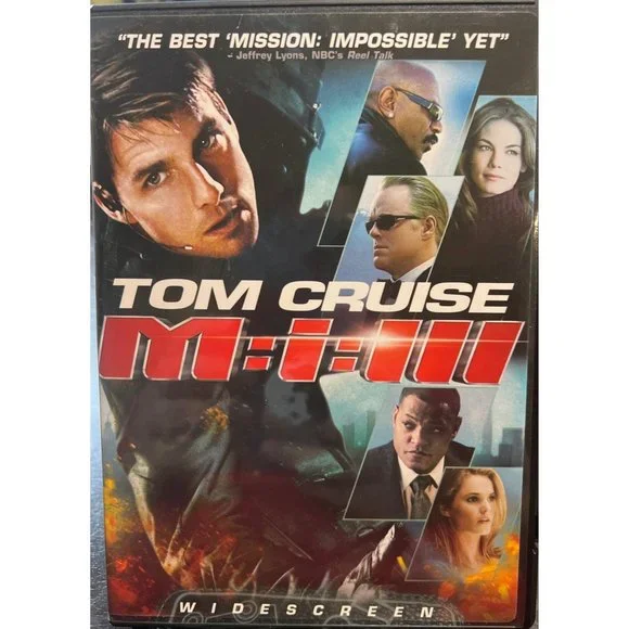 Tom Cruise in Mission Impossible M:!:III Widescreen 2006 DVD with Special Featur - Picture 3 of 6